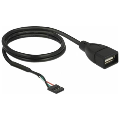 Cavo Presa Usb 2.0 Su 1 Presa Usb 2.0 Tipo A Da 60 Cm - Foto 1