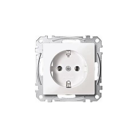 Schuko-steckdose Meg2301-0419 System M Polarweiss Meg2301-0419 Meg2301-0419 (meg2301-0419)  - Foto 1