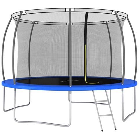 Set Trampolino Rotondo 366x80 cm 150 kg - Foto 1