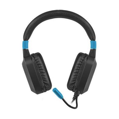 Gaming Headset Raptor Microfono Integrato, Nero / blu - Foto 2