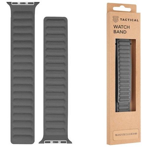 Tactical Cinturino 736 Originale Loop Leather Per Apple Watch 1-2-3-4-5-6-7-se 42 44 45mm Grey - Foto 1
