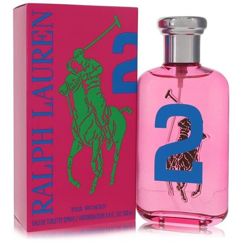 Big Pony Pink 2 By Ralph Lauren Eau De Toilette Spray 3.4 Oz (women) - Foto 1