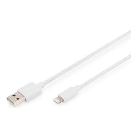Digitus Da Lightning A Cavo Dati/di Ricarica Usb A, Certificato Mfi  Mt 2 - Foto 2