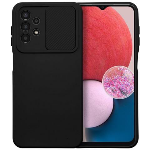 Custodia Tpu Silicone Cover Case Per Samsung Galaxy A13 4g Lte A135 A137 Black - Foto 1