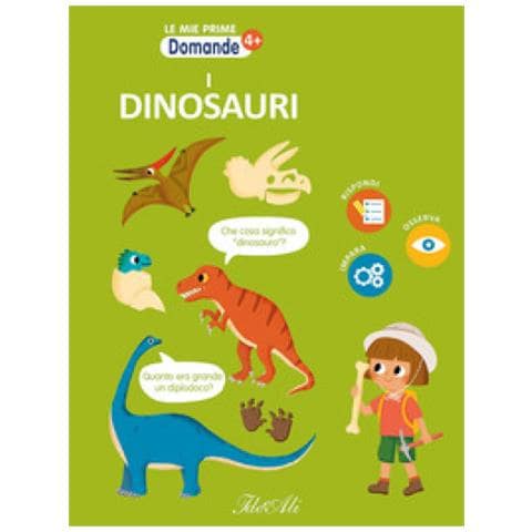 I dinosauri. Le mie prime domande. Ediz. a colori. Ediz. a spirale - Foto 1