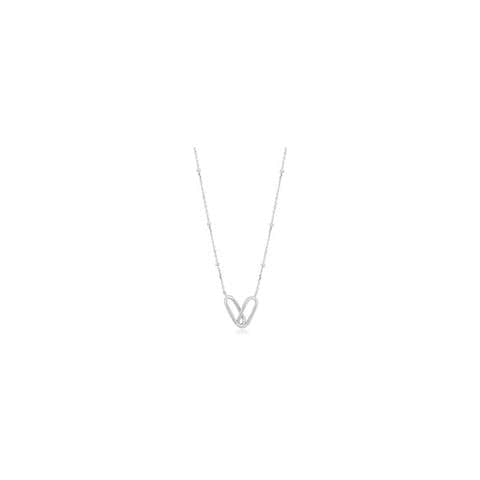 Gioielli N021-01h. Collana, Colore Grigio. Donna. - In ordine - Foto 2