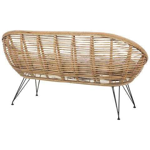 Divano 2 Posti Maratea Rattan Naturale - Foto 7