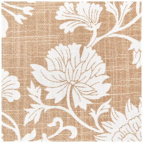 Set Di 2 Cuscini Notelea Cotone 45 X 45 Cm Beige Trama Floreale - Foto 2
