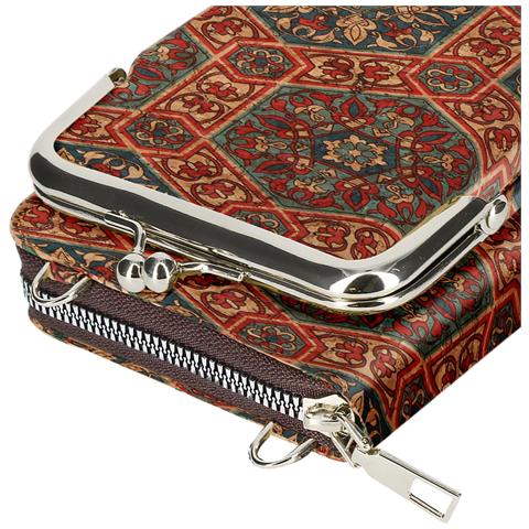 Borsello Sughero, Collezione Corkart, Chiusura Cerniera / A Scatto - Foto 2