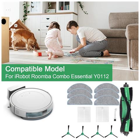 Kit Di Parti Di Ricambio Essenziali Per Irobot Roomba Combo - Foto 2