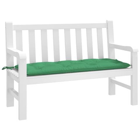Cuscino Per Panca Verde 120x50x7 Cm In Tessuto Oxford - Foto 1