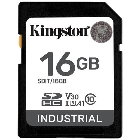 Kingston Technology 16G SDHC Industrial pSLC - Foto 1