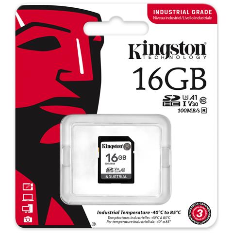 Kingston Technology 16G SDHC Industrial pSLC - Foto 5