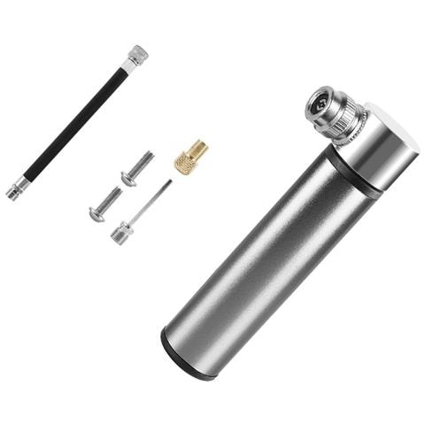 Mini Pompa Per Bici In Lega Di Alluminio Silver - Foto 1