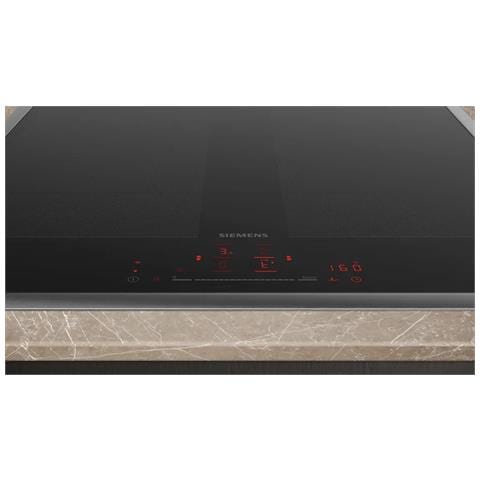 Piano Cottura iQ700 EX645HXC1E a Induzione 4 Zone Cottura da 60 cm Vetroceramica Nero /Inox - Foto 3