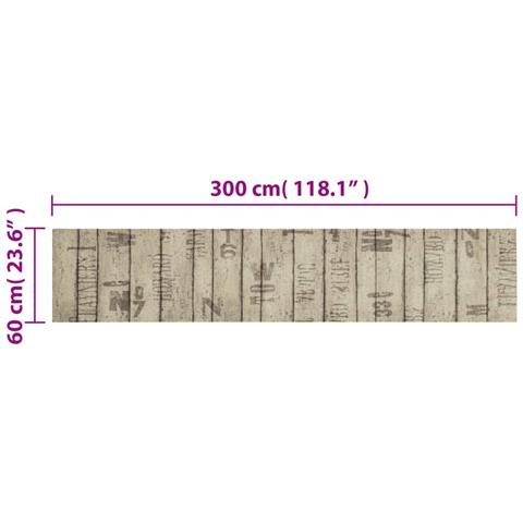 Lusso Casadino -  Tappeto Da Cucina Lavabile Recinzione 60x300 Cm In Velluto - Foto 5