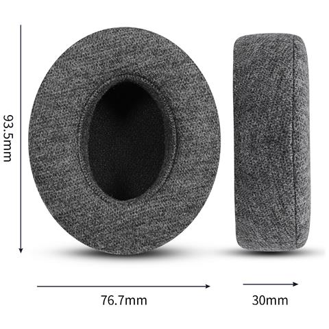 Cuscinetti Auricolari Di Ricambio Premium Per Beats Studio 2 & 3 - Nero - Foto 2