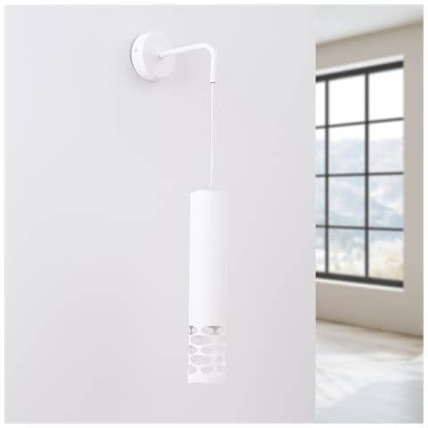 Lampada Da Parete Liro Bianco Sl. 1695 - Moderno Lampada Da Parete Bianco 10x8x17 Cm - Foto 2