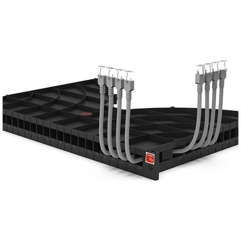Mensola Gestione Cavi su Rack 19" 24 Porte P. 800 mm - Foto 5