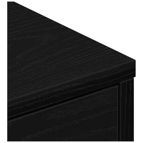 Mobile TV  in rovere artisanale 80x34x35,5 cm in legno ingegnerizzato - Foto 9