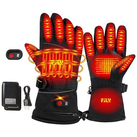 Guanti Riscaldati Ricaricabili - Guanti Elettrici Riscaldanti Per Sci Invernale, Equitazione E Lavoro All'aperto - Foto 1