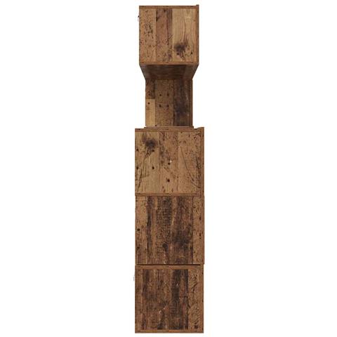 Set mobile TV 8 pcs Legno vecchio 80 x 30 x 30 cm - Foto 9