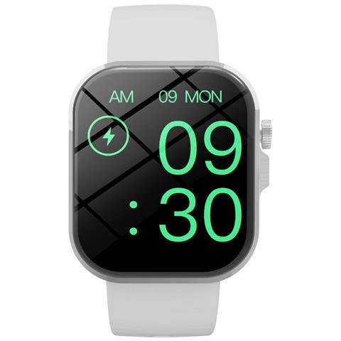 Smartwatch Multifunzione Con Chiamata Bluetooth E Monitoraggio Della Salute, Compatibile Con Smartphone Silver - Foto 2