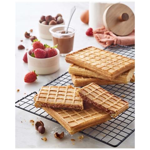 Gaufrier 4 Gaufres 4 waffle 1700 W Nero - Foto 2