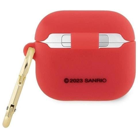 Custodia 3d In Silicone Hello Kitty Per Airpods 3 - Fucsia - Foto 3