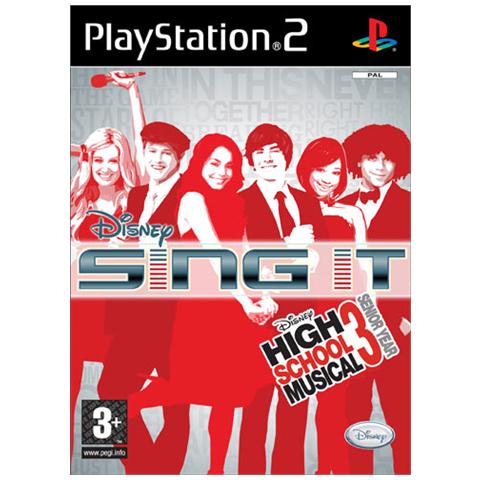 PS2 - Disney Sing It! High School Musical 3 Senior Year Dance - Foto 1
