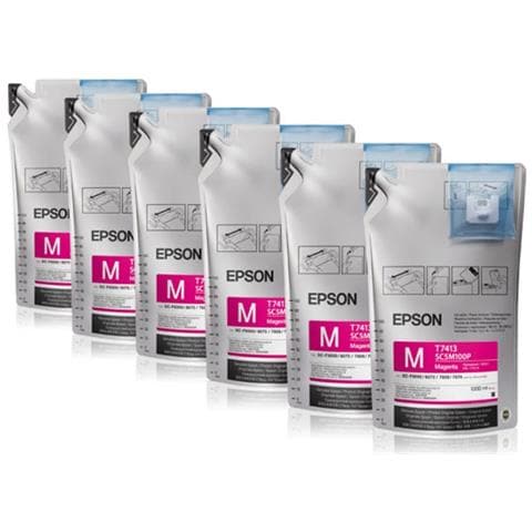 Cartuccia Ink Originale Magenta SureColor SC-F6000 - Foto 3