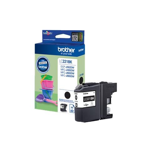 LC-221BK cartuccia d'inchiostro 1 pz Originale Nero - Foto 4