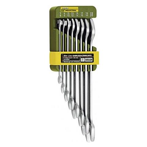 23800 - Chiave Fissa Doppia, 8 Pezzi Da 6 X7 Mm A 20 X 22 Mm - Foto 1