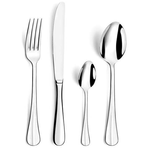 371000 af20 c40 bacchetta Set Posate 24 pezzi - cofanetto 6 persone, Acciaio Inossidabile, Finitura Lucida, 13,7 x 7 x 26,5 cm - Foto 1
