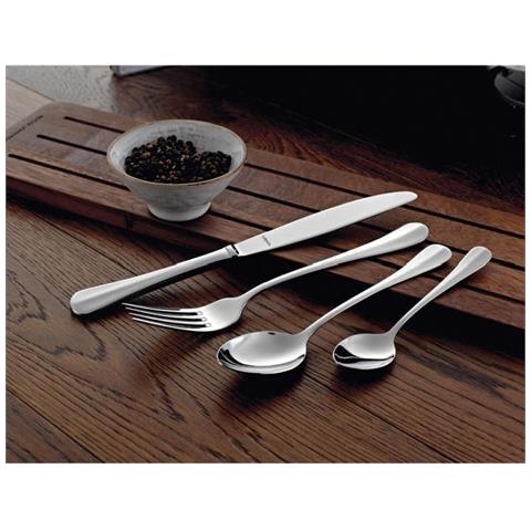 371000 af20 c40 bacchetta Set Posate 24 pezzi - cofanetto 6 persone, Acciaio Inossidabile, Finitura Lucida, 13,7 x 7 x 26,5 cm - Foto 3