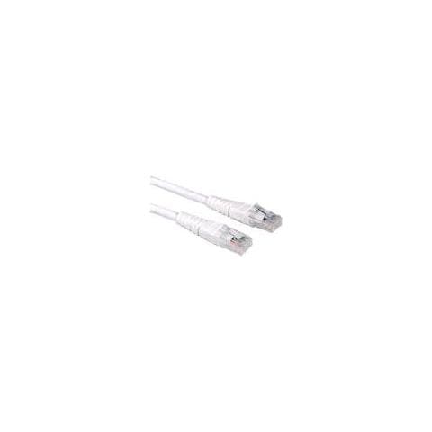 Cavo Patch Utp Cat. 6, Bianco, 1m - Foto 1