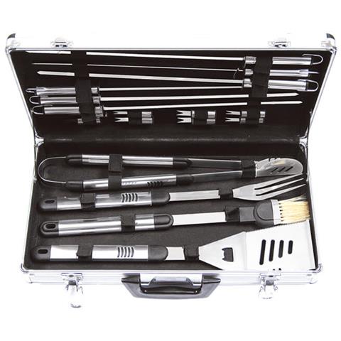 Valigetta Attrezzi Per Barbecue Con 18 Accessori - Foto 1