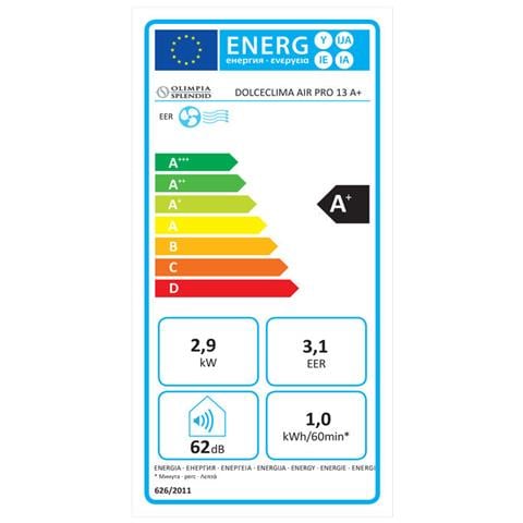 Condizionatore Portatile Monoblocco Dolceclima Air Pro 13000 Btu / h Classe A+ Wi-Fi - Foto 10