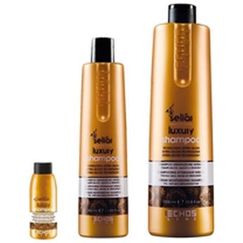 Shampoo Idratante Seliar Luxury Cap. secchi, opachi, disidratati 1000ml Echos - Foto 3