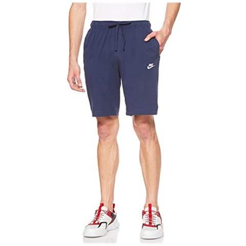 Sportswear Club Fleece M, Pantaloncini Uomo, Blu (midnight Navy / Bianco), Xl - Foto 1