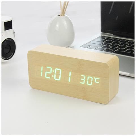 Sveglia Digitale A Led Champagne - Foto 8