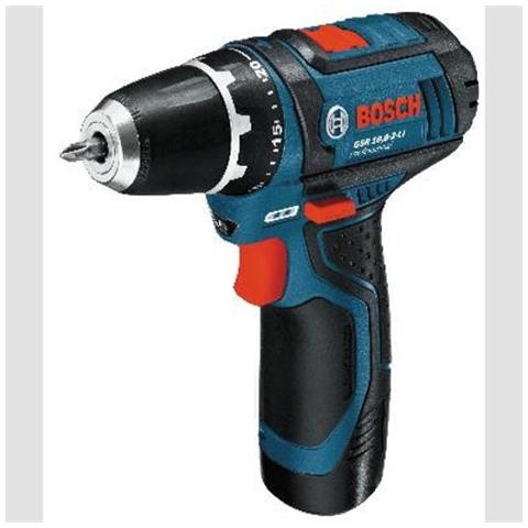 GSR 10,8-2-LI Professional, Ioni di Litio, Nero, Blu - Foto 2