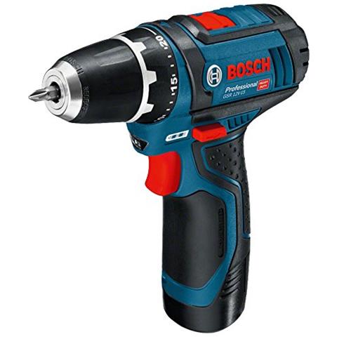 GSR 10,8-2-LI Professional, Ioni di Litio, Nero, Blu - Foto 1