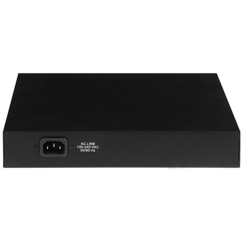 GS-5208PLG V2 switch di rete Gestito Gigabit Ethernet (10/100/1000) Supporto Power over Ethernet (PoE) Nero - Foto 2