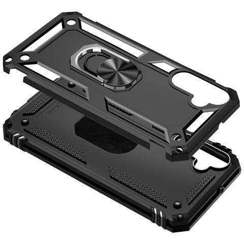 Cover Per Samsung A05s Ibrida Anello Supporto Magnetico - Foto 2