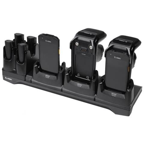 Caricabatterie CRD3S4T /RFD40/TC2X /CHG / 1R Per Dispositivi Mobili,Lettura RFID,Interno,Colore Nero - Foto 1
