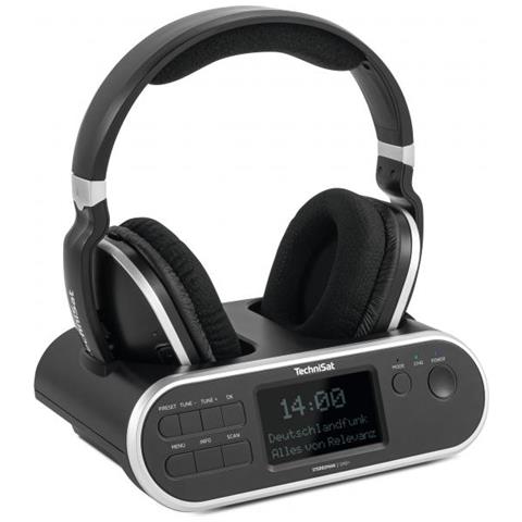 Stereoman 2 Dab+ Auricolare Con Cavo E Senza Cavo A Padiglione Musica Nero - Foto 2