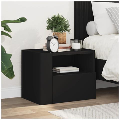 Comodini a Muro 2 pz Bianchi 45x30x35 cm - Foto 1