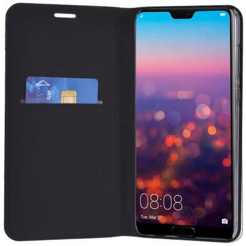 Custodia Protettiva Folio Per Huawei P20 Pro, Nero - Foto 2