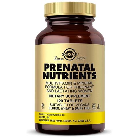 Nutrienti Prenatali 120 Compresse Solgar - Foto 1